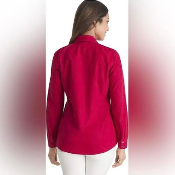 Chico's Button Down Shirt - Picture 2 of 4